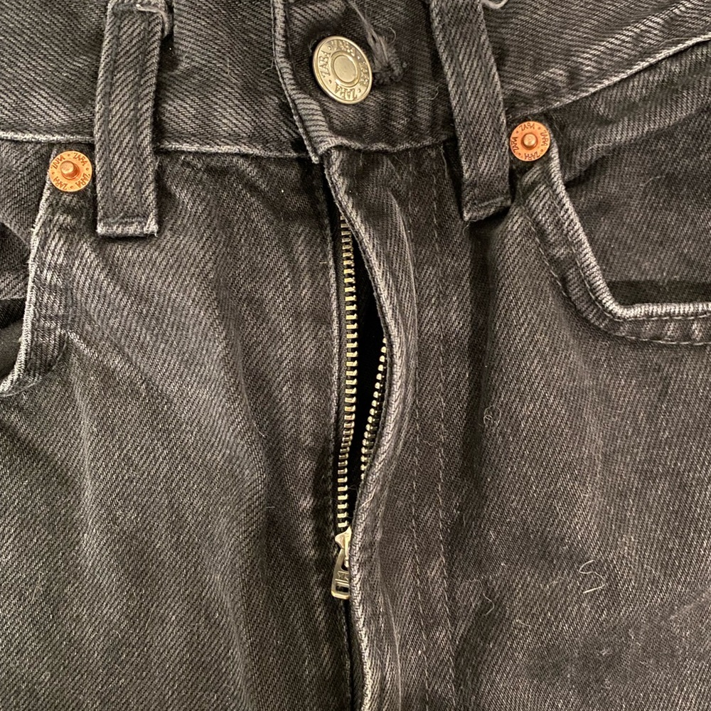 Zara black jeans size 4